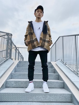 「グラミチ」｜makoさん（メンズ・172cm）の秋コーディネート