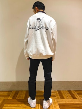 「スエット」｜makoさん（メンズ・172cm）の冬コーディネート