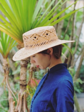 「YAECA」｜「アイテム（ワンピース/ドレス）」を使った、おはるさん（レディース・165cm）の夏コーディネート