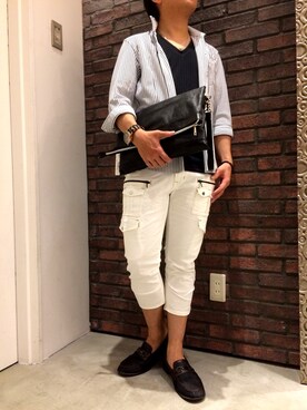 イオンモール武蔵村山ハイダウェイさん（メンズ・167cm）の夏コーディネート