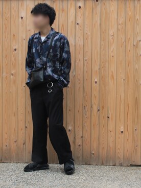 「ITTI（イッチ）のアイテム（キーケース/キーアクセサリー）」を使った、Syoさん（メンズ・172cm）の夏コーディネート
