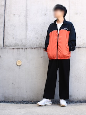 「HARE」｜「アイテム（ナイロンジャケット）」を使った、Syoさん（メンズ・172cm）の秋コーディネート