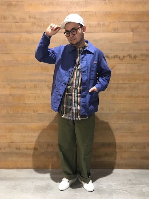 Bshopみなとみらいスタッフ Bshop みなとみらい店 Dantonのカバーオールを使ったコーディネート Wear