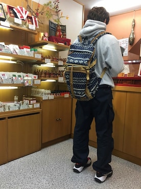 「MSPC（エムエスピーシー）のアイテム」を使った、ちゃずさん（メンズ・171cm）の冬コーディネート