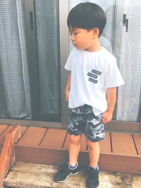HYHAmamさん(キッズ・100cm)の夏コーディネート