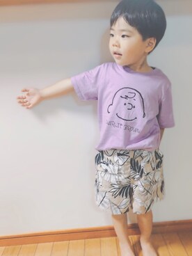 HYHAmamさん（キッズ・100cm）の夏コーディネート
