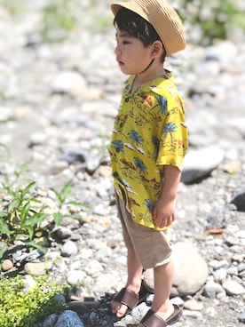 HYHAmamさん（キッズ・100cm）の夏コーディネート