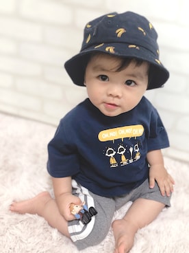 HYHAmamさん（キッズ・80cm）の夏コーディネート