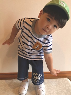 HYHAmamさん（キッズ・90cm）の夏コーディネート