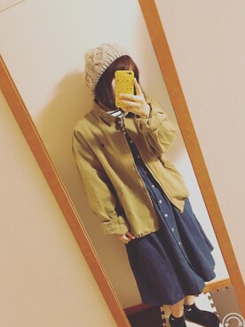 「Ralph Lauren」｜「アイテム（ワンピース/ドレス）」を使った、まっちゃんさん（レディース・157cm）の秋コーディネート