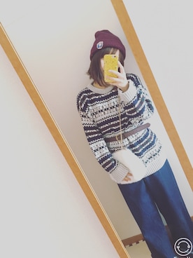 まっちゃんさん（レディース・157cm）の秋コーディネート