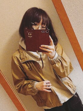 「Ralph Lauren」｜「アイテム（ブルゾン）」を使った、まっちゃんさん（レディース・157cm）の春コーディネート