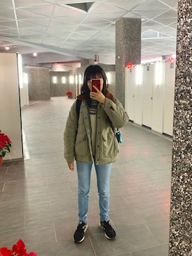 「North Object（ノースオブジェクト）のアイテム」を使った、yuriさん（レディース・159cm）の冬コーディネート