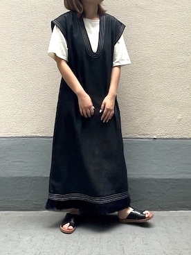 「vingtrois（バントロア）のアイテム」を使った、とくさん（レディース・152cm）の夏コーディネート