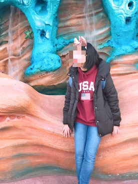 「USA」｜「アイテム（ジャケット/アウター）」を使った、ゆ い ま み 🌨さん（レディース・151cm）の春コーディネート