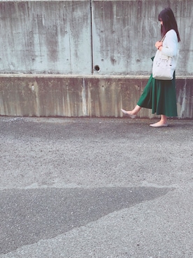 「ANGEL HEART（エンジェルハート）のアイテム」を使った、はげるんまんさん（レディース・173cm）の春コーディネート