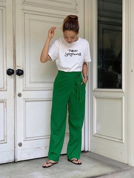 CANAL JEAN 神戸店さん（レディース・163cm）の夏コーディネート