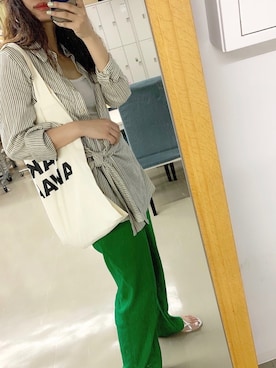 CANAL JEAN 神戸店さん（レディース・163cm）の夏コーディネート