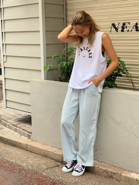 CANAL JEAN 神戸店さん（レディース・163cm）の夏コーディネート