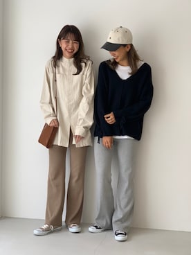 CANAL JEAN 神戸店さん（レディース・163cm）の秋コーディネート