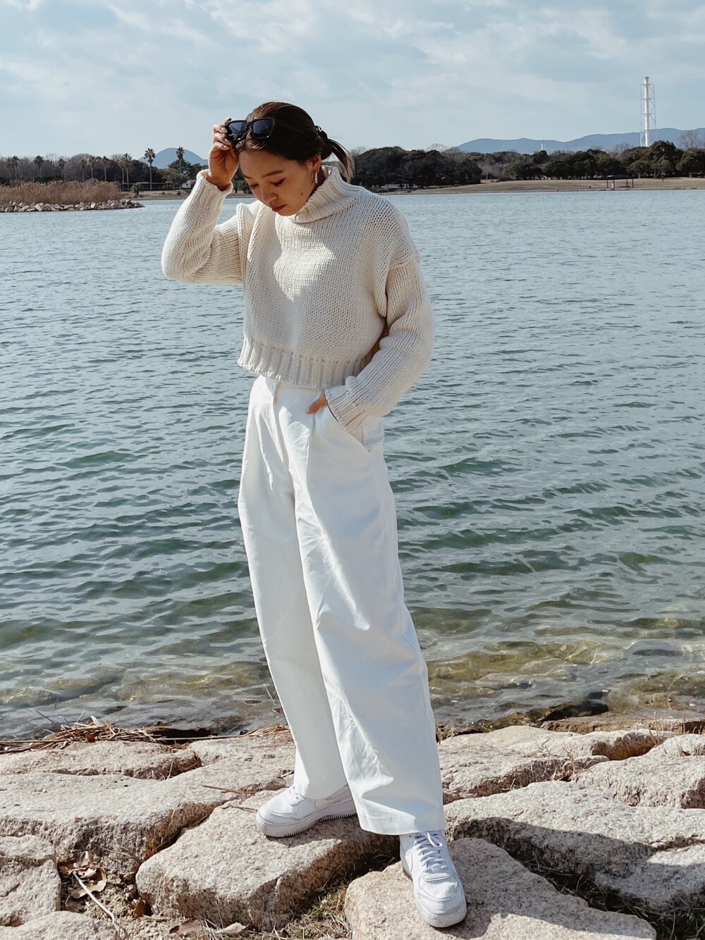 CANAL JEAN（キャナルジーン）の「via j(ヴィアジェイ) ハイネック