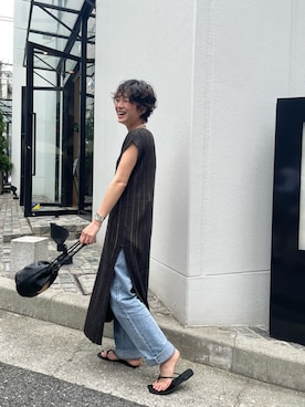 CANAL JEAN 神戸店さん（レディース・163cm）の夏コーディネート