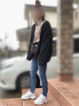 「グレゴリー」｜「アイテム（その他）」を使った、なぁちゃん、さん（レディース・160cm）の秋コーディネート