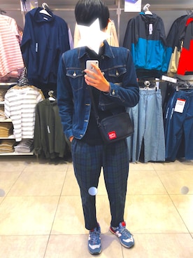 kさん（メンズ・178cm）の春コーディネート