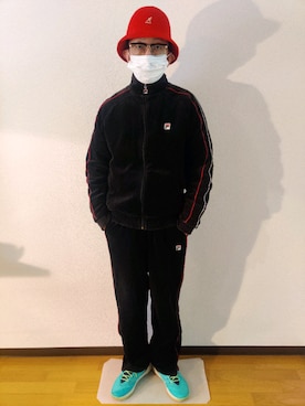 「アイテム（ブルゾン）」を使った、r.ima-10-3さん（メンズ・175cm・30代）の冬コーディネート