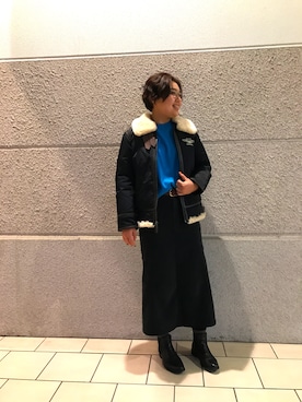 みーちゃんさん（レディース・164cm）の冬コーディネート