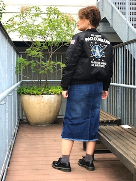 AVIREX/ アヴィレックス/ L-MA-1 SPACE COMMAND/ MA-1 スペース