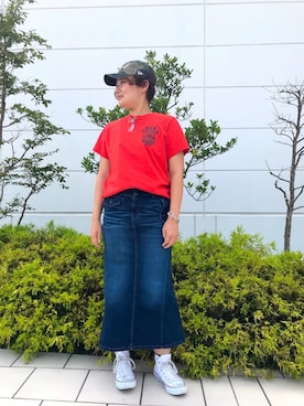 みーちゃんさん（レディース・164cm）の夏コーディネート