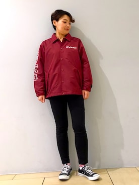 「アイテム（ブルゾン）」を使った、みーちゃんさん（レディース・164cm・30代）の冬コーディネート