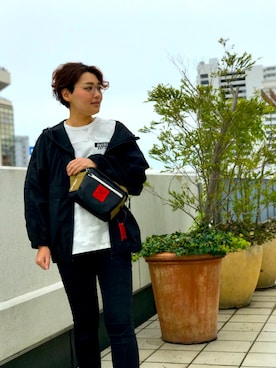 「アイテム（ブルゾン）」を使った、みーちゃんさん（レディース・164cm・30代）の春コーディネート