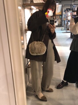 𝐦さん（レディース・159cm）の秋コーディネート