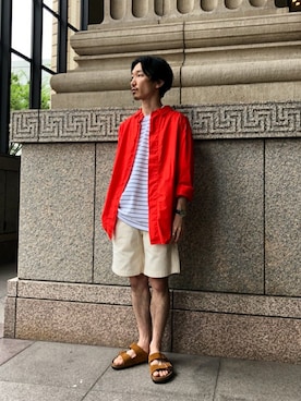 uenoさん（メンズ・168cm）の夏コーディネート