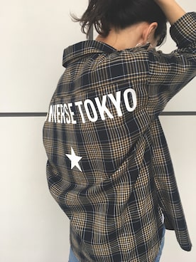 「CONVERSE TOKYO（コンバーストウキョウ）のアイテム」を使った、aobaさん（レディース・160cm）の夏コーディネート