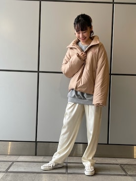 「CONVERSE TOKYO（コンバーストウキョウ）のアイテム」を使った、aobaさん（レディース・160cm）の秋コーディネート