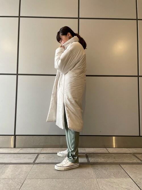 Converse Tokyoaobaさんのダウンジャケット コートを使ったコーディネート Zozotown