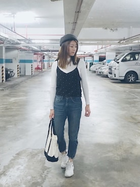 pocariさん（レディース・161cm）の冬コーディネート