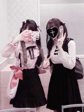 「Maison de FLEUR（メゾンドフルール）のアイテム（PC・スマホグッズ/家電）」を使った、る りさん（レディース・156cm）の秋コーディネート