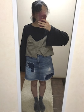 yuminiiiさん（レディース・151cm）の秋コーディネート