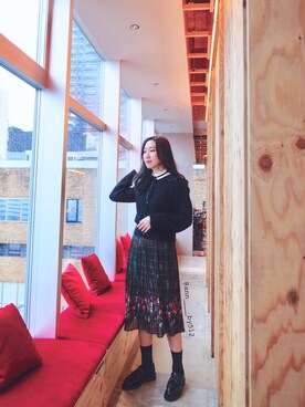 annさん（レディース・165cm）の冬コーディネート