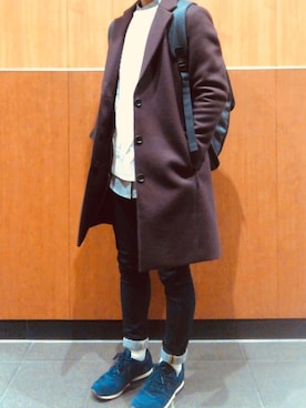 しばばさん(メンズ・163cm)の冬コーディネート