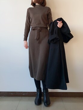すいかさん(レディース・163cm)の冬コーディネート
