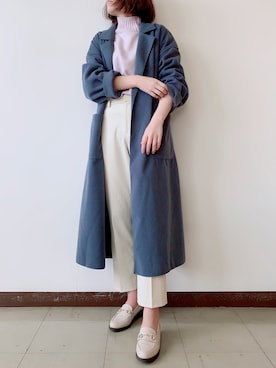 「SpRay PREMIUM（スプレイプレミアム）のアイテム（ジャケット/アウター）」を使った、すいかさん（レディース・163cm）の春コーディネート
