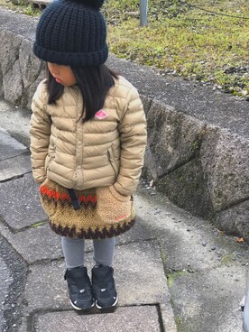 「AIGLE（エーグル）のアイテム」を使った、saaaaa.さん（キッズ・90cm）の秋コーディネート