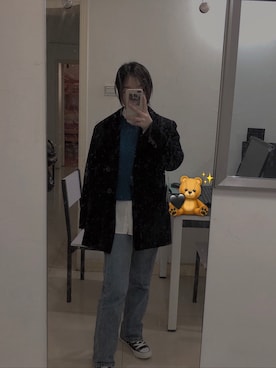 「CONVERSE（コンバース）のアイテム（アクセサリー）」を使った、女且女且-さん（レディース・160cm）の春コーディネート