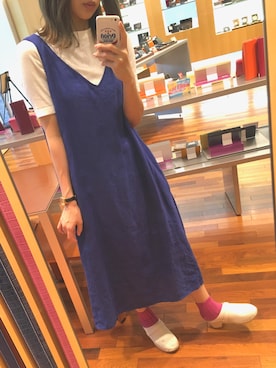 ソックス 靴下 ピンク系 を使った サボサンダル の人気ファッションコーディネート Wear