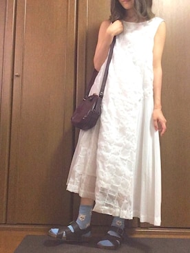 おぐらあんさん（レディース・156cm）の夏コーディネート